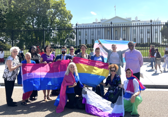 Bi+ Activists Meet with White House During Bi+ Visibility Week